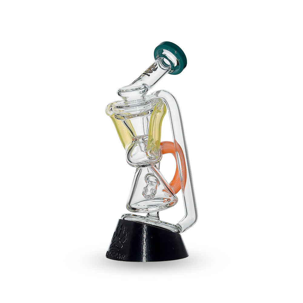 Puffco Peak Recycler Glass Replacement Contrasting Color Accent