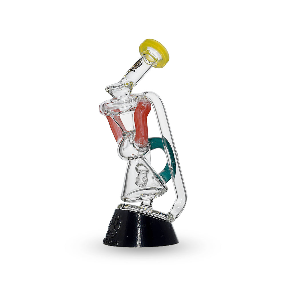 Puffco Peak Recycler Glass Replacement Contrasting Color Accent