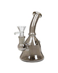 6" Bell Metallic Tinted Bubbler