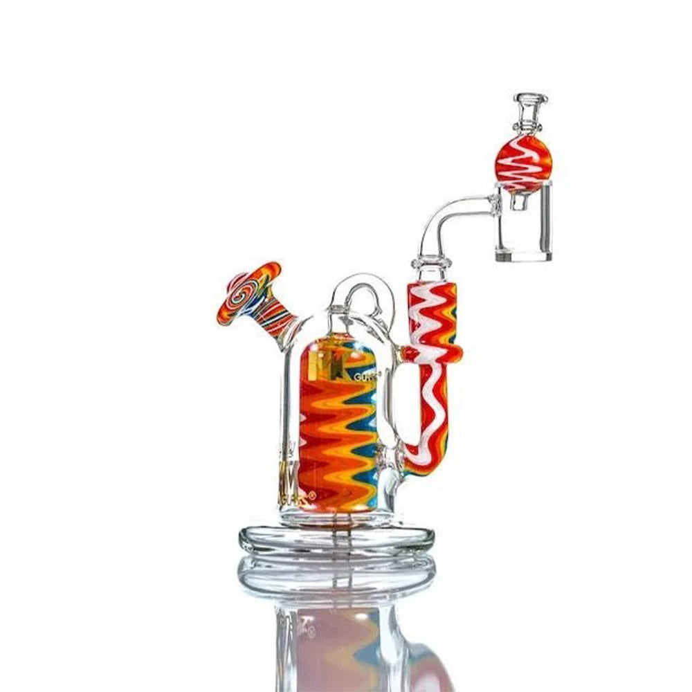 6-Inch WigWag Glass Dab Rig