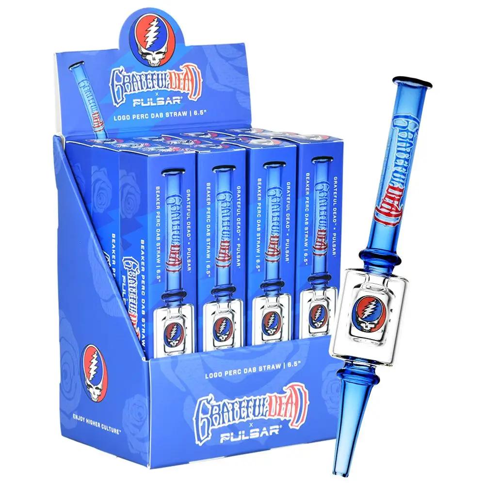 6.5" Steal Your Face Dab Straws - inhalco