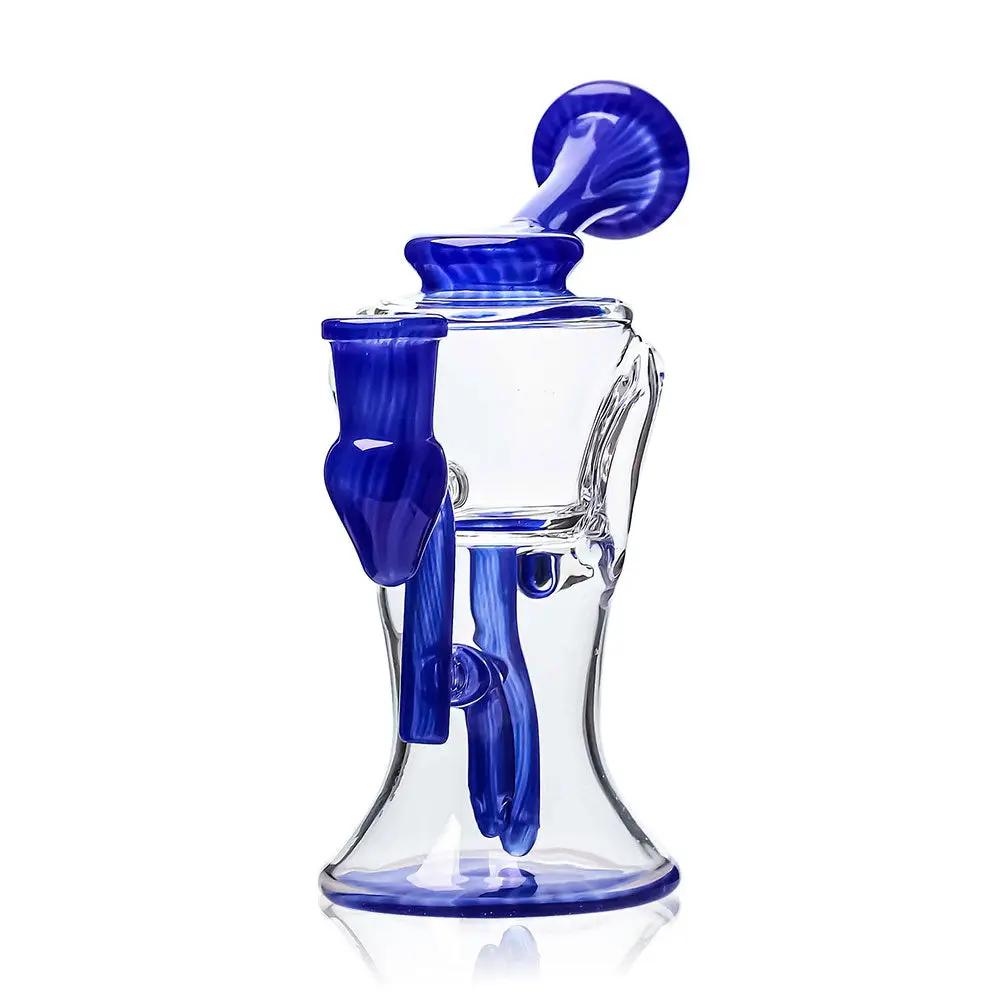 6.6 Inch MINI Recycler Dab Rig with Opal