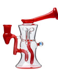 6.6 Inch MINI Recycler Dab Rig with Opal