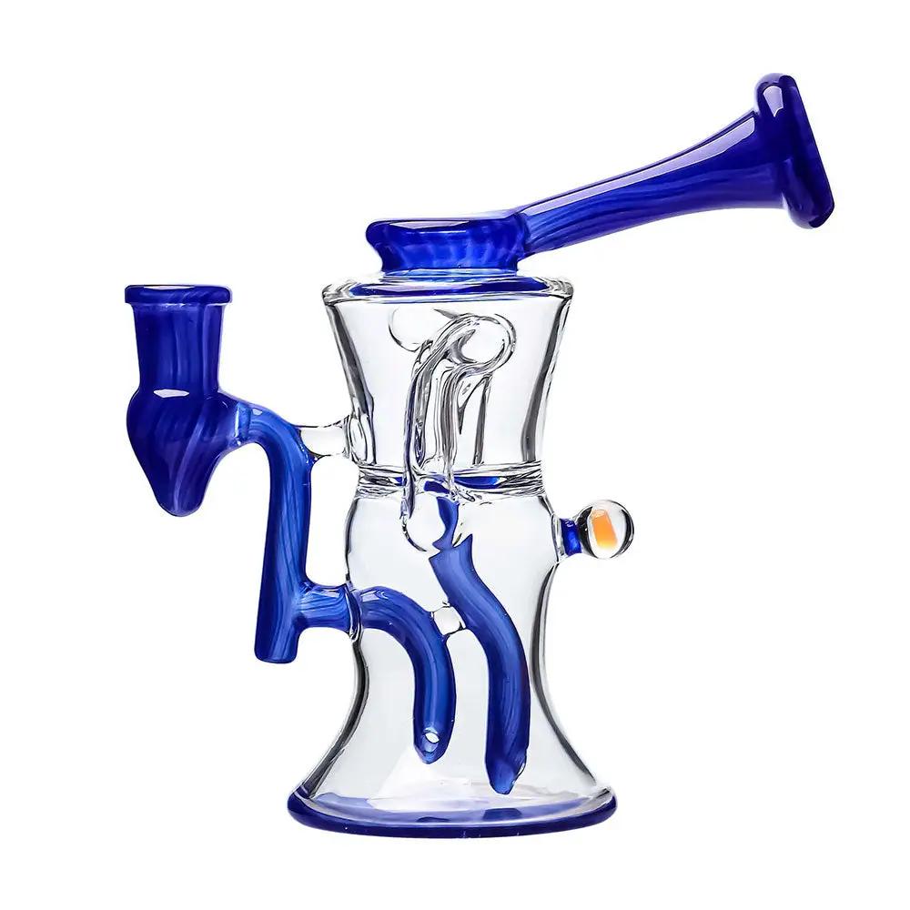 6.6 Inch MINI Recycler Dab Rig with Opal