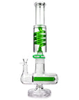 16" Glycerin Coil Color Inline Bong