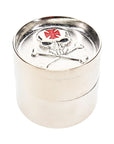 3 Part Metal Herb Grinder Pocket Pop