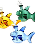 Ocean Authority Glass Water Pipe