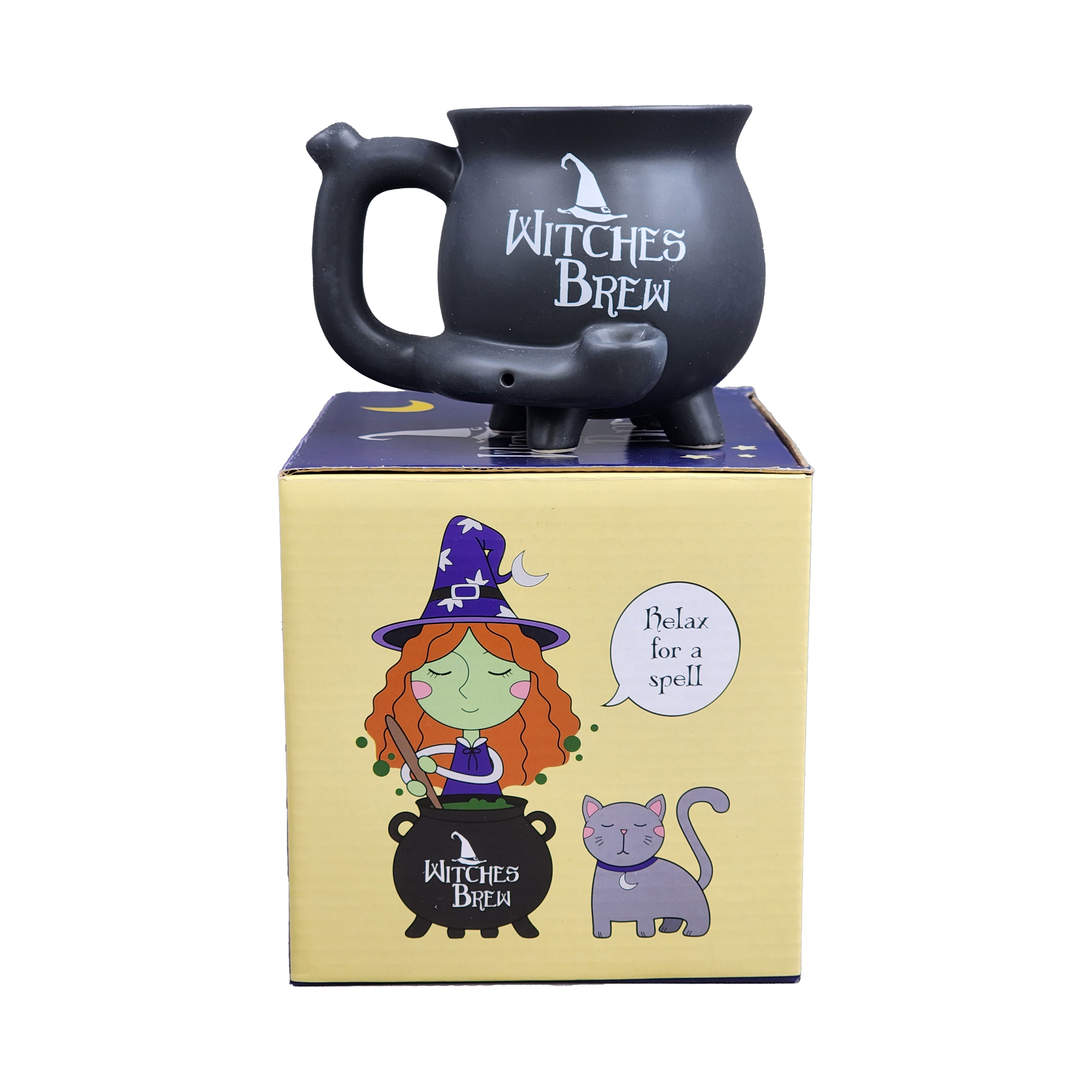 witches brew cauldron mug