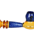 Magic Lamp Honeycomb Glass Hand Pipe