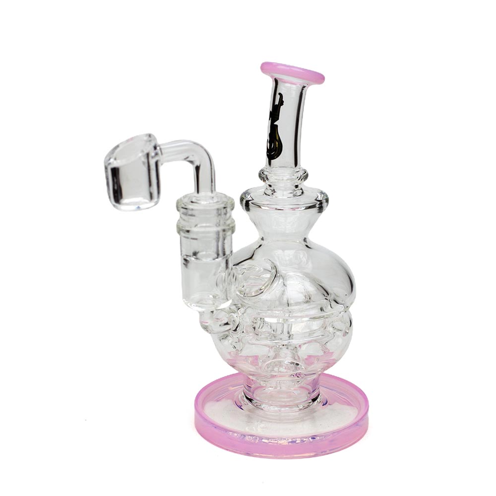 6&quot; Genie Double Recycle Dab Rig - INHALCO
