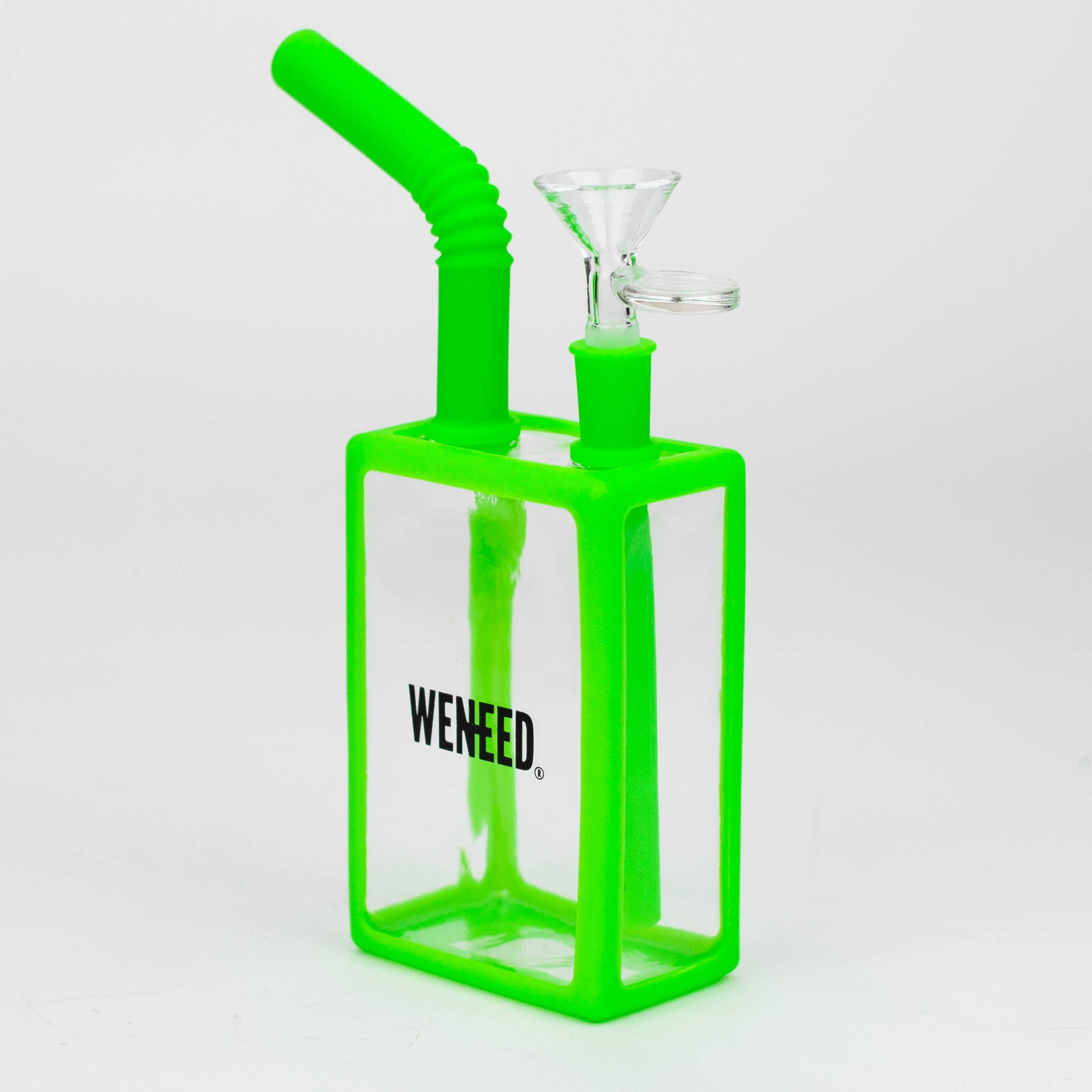 WENEED®- 8&quot; Silicone Juice Box bong