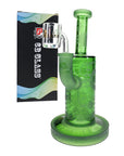 6B Glass Biotech Frosted Dab Rig 8″
