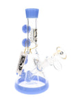 6B Glass Double Showerhead Bong