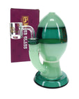 6B Glass Egg Dab Rig Honeycomb Perc