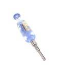 6B Glass Fluid-Filled Glass Dab Straw