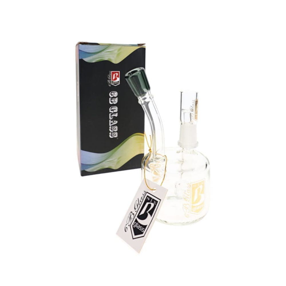 6B Glass Mini Stemless Puck Dab Rig