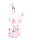6B Glass Mushroom Water Pipe 10″