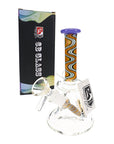 6B Glass Reverse Glass-on-Glass Bong 6″
