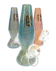 6B Glass Silver Fumed Color Changing Bong 6″