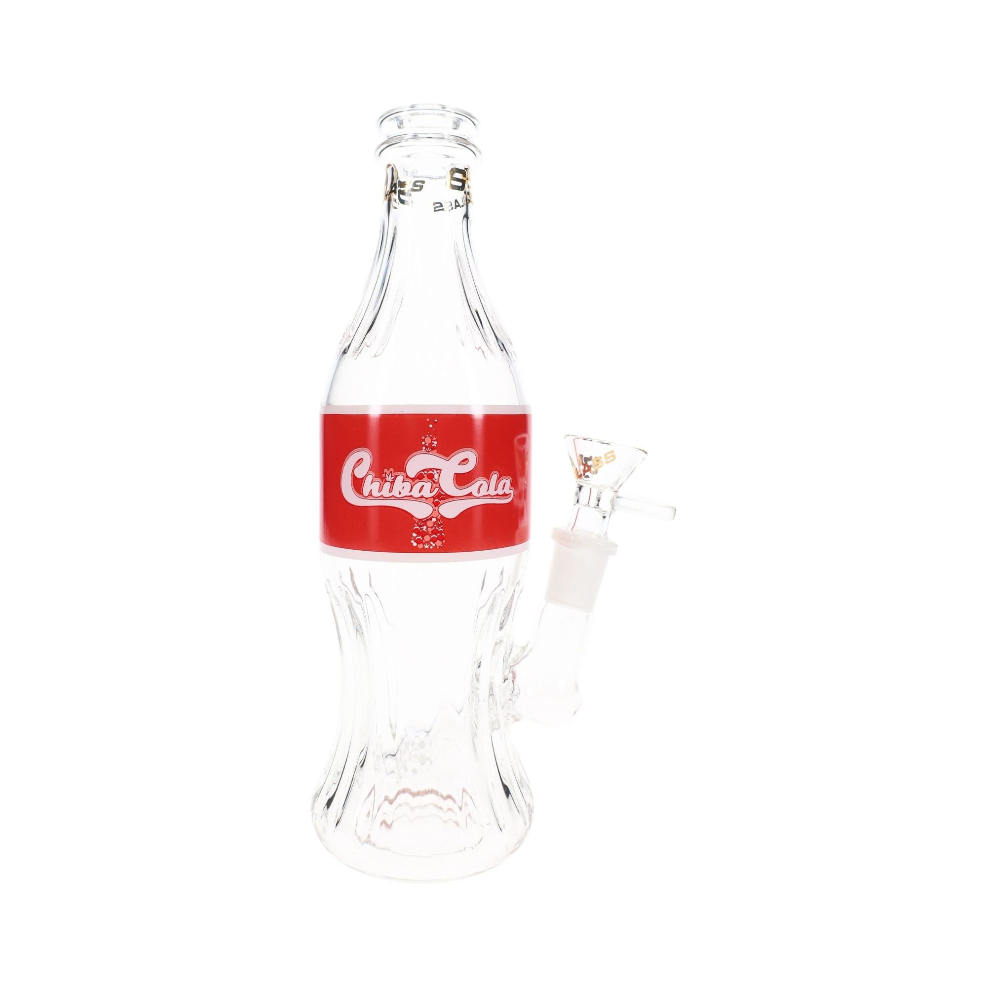6B Glass Soda Bottle Water Pipe
