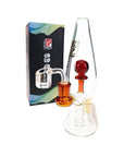 6B Glass Stemless Lava Lamp Dab Rig 8″