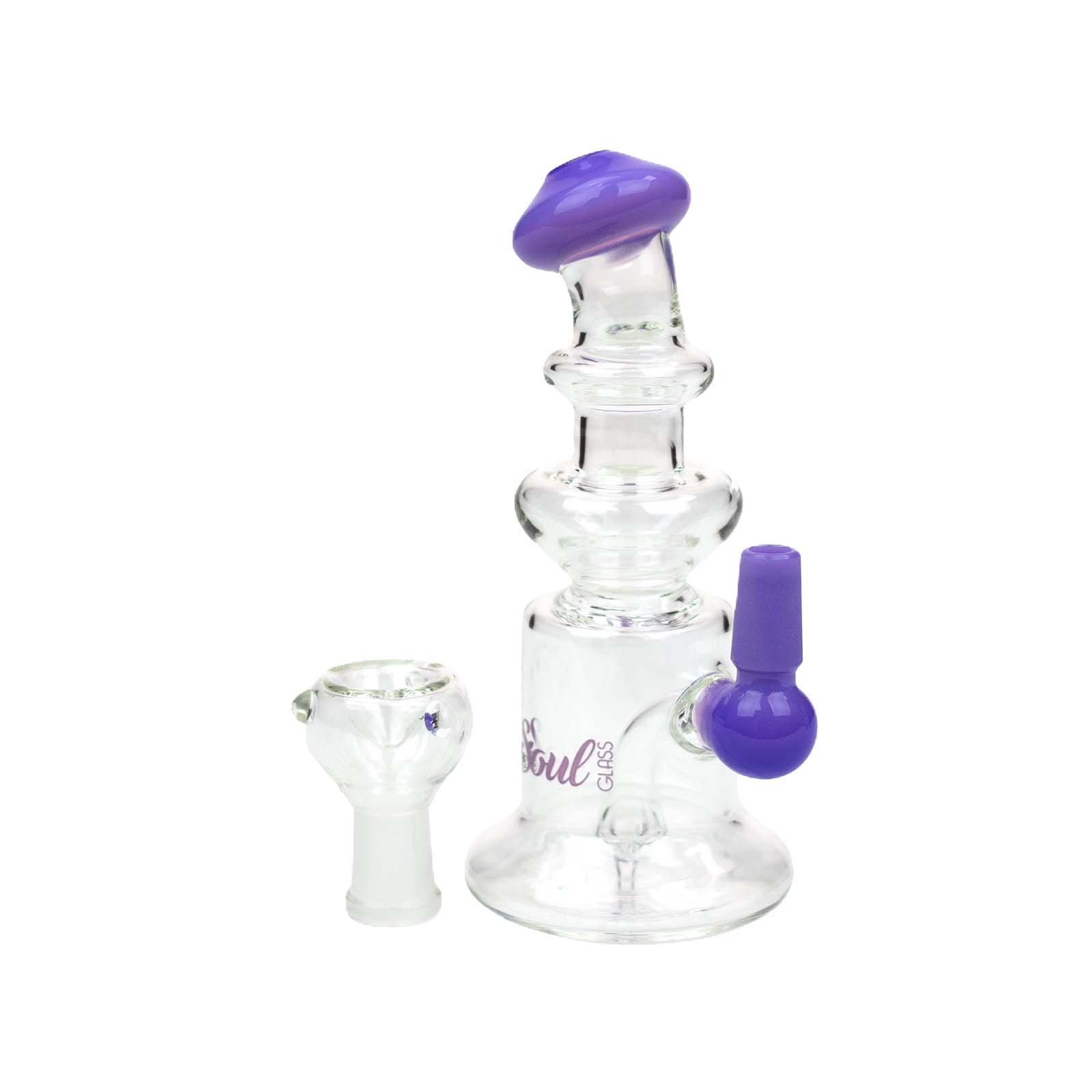 6&quot; Soul Glass Stemless Mini Bong