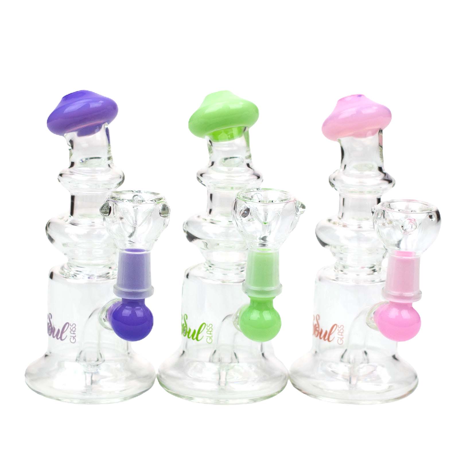 6&quot; Soul Glass Stemless Mini Bong