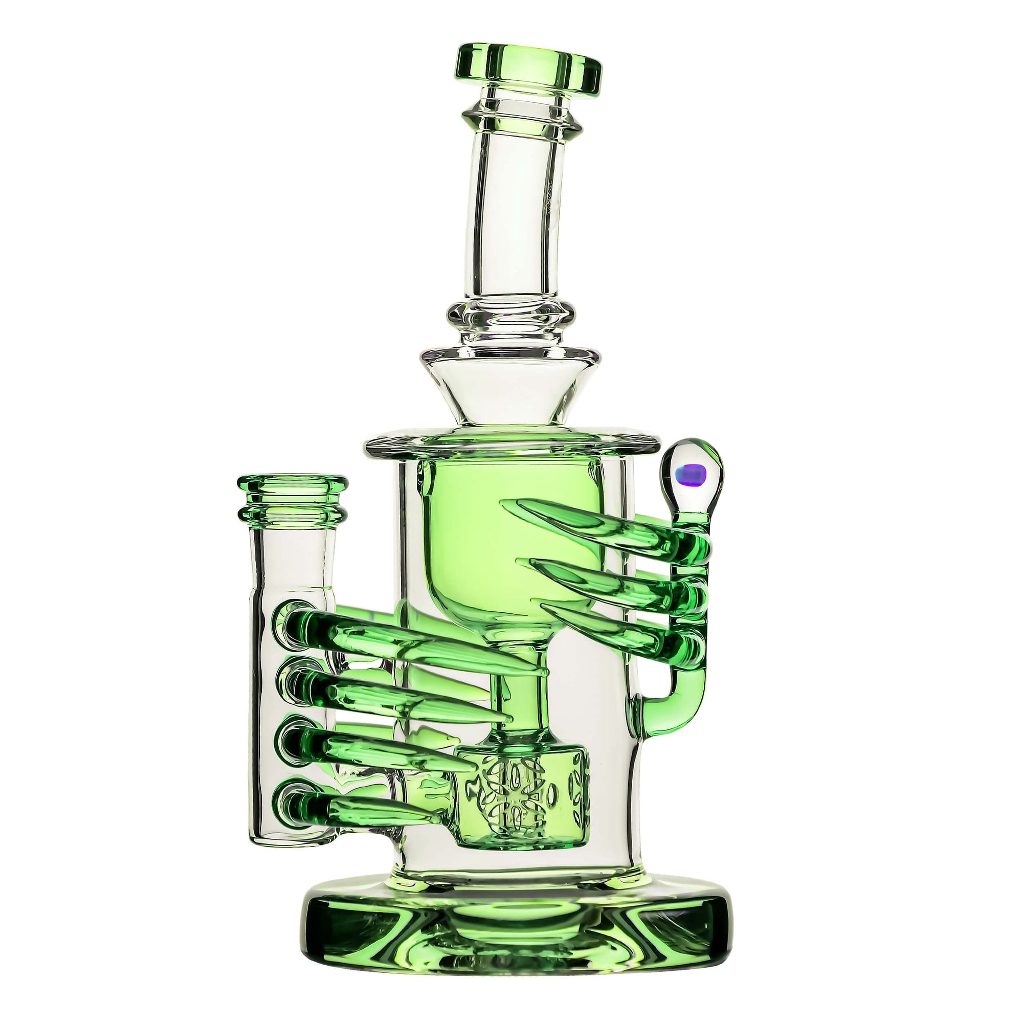 7" Horn Torus Dab Rig green