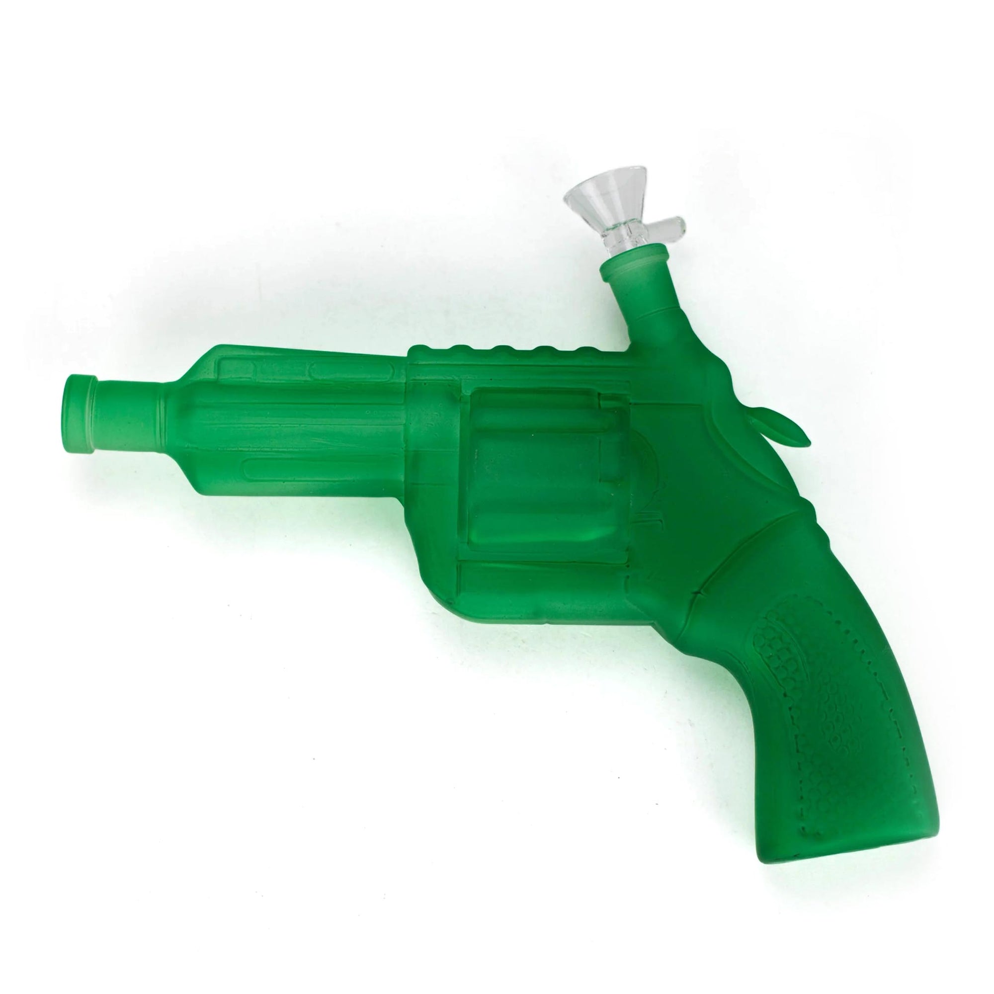 7.5" Glass Pistol Bong - inhalco