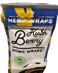 Kong Hemp Organic Herbal Wraps Kush Blueberry Flavor
