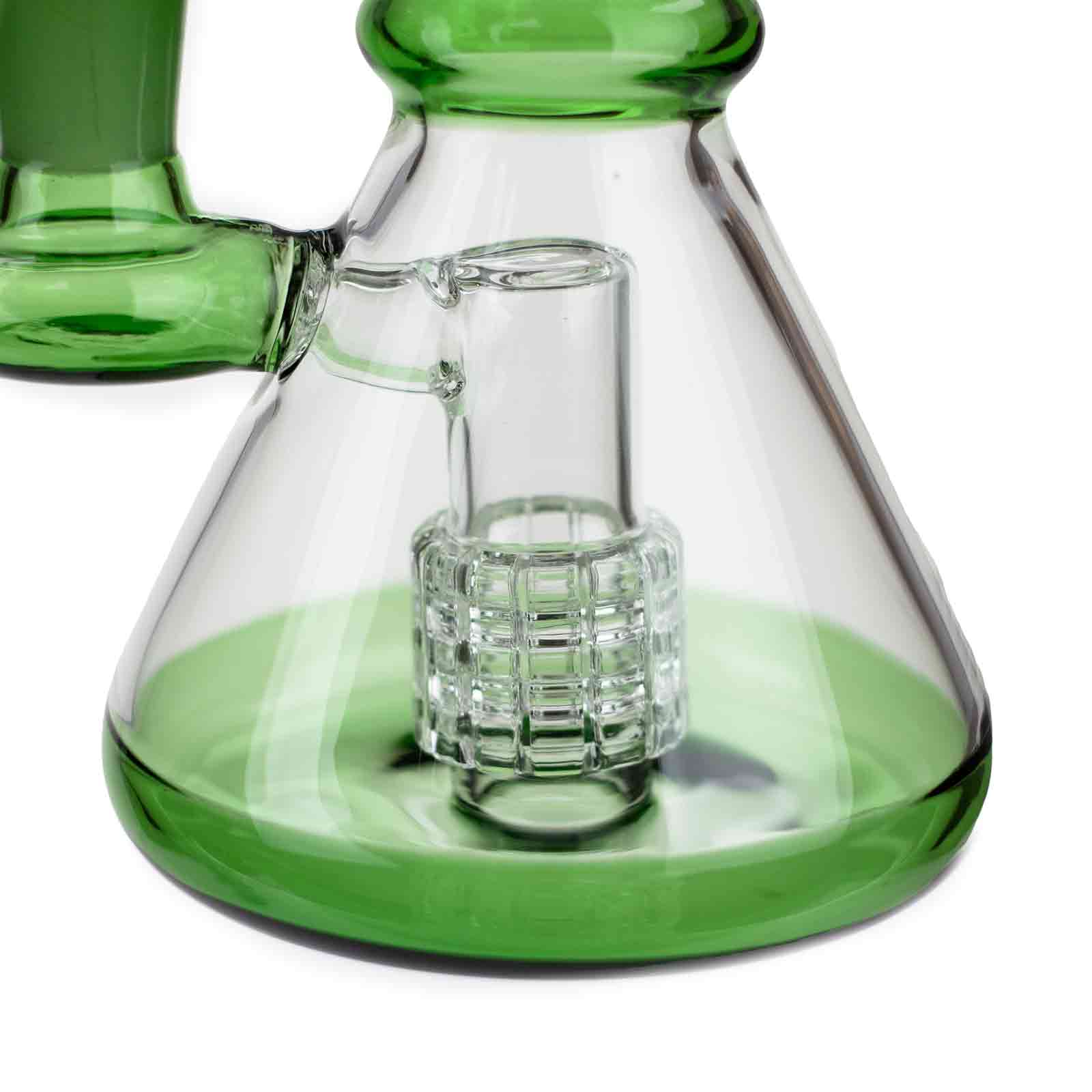 7&quot; Color Glass Bent Neck Bong - INHALCO