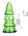 Jolly Holiday Tree Glass Mini Rig