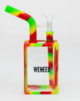 WENEED®- 8" Silicone Juice Box bong