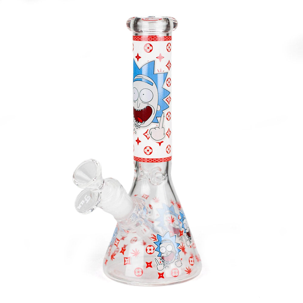 8" Glow In The Dark Cartoon Bongs - inhalco