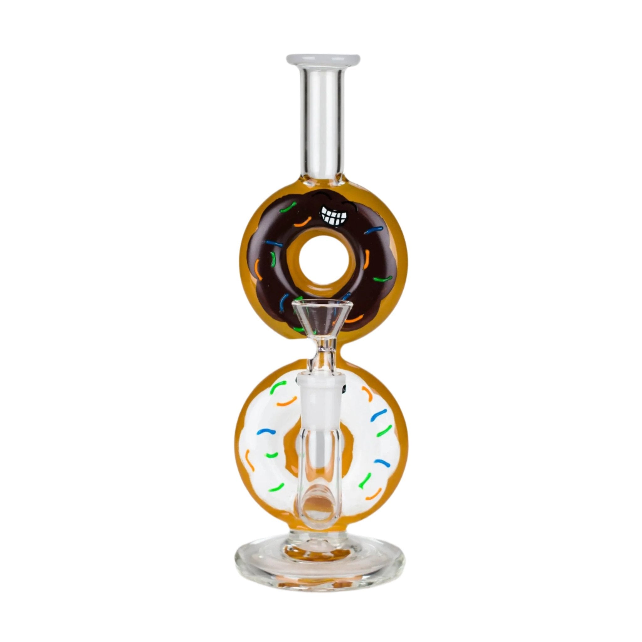 8.75" Double Donut Bong - inhalco