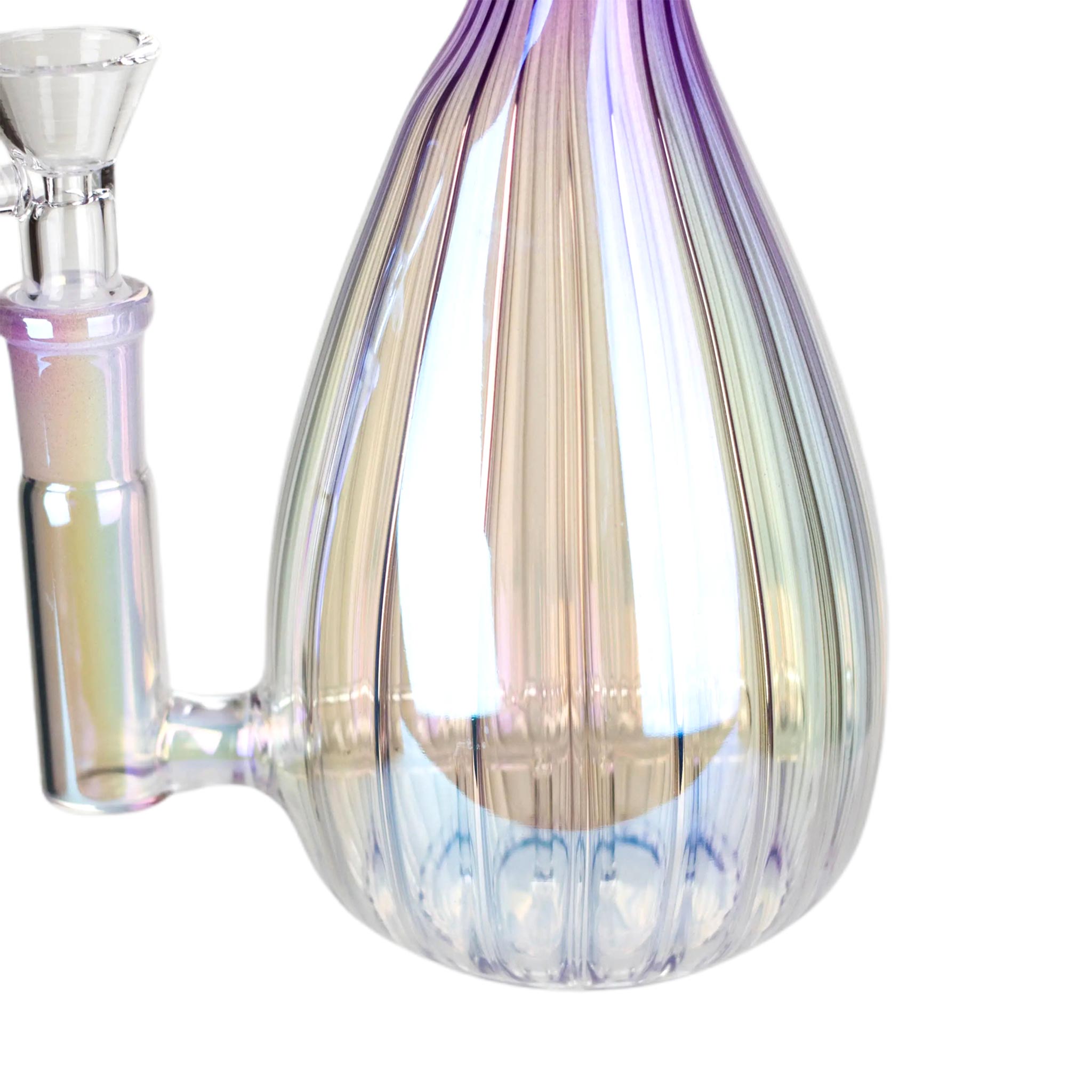 8.75&quot; Iridescent Mushroom Bong