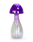 8.75" Iridescent Mushroom Bong - inhalco