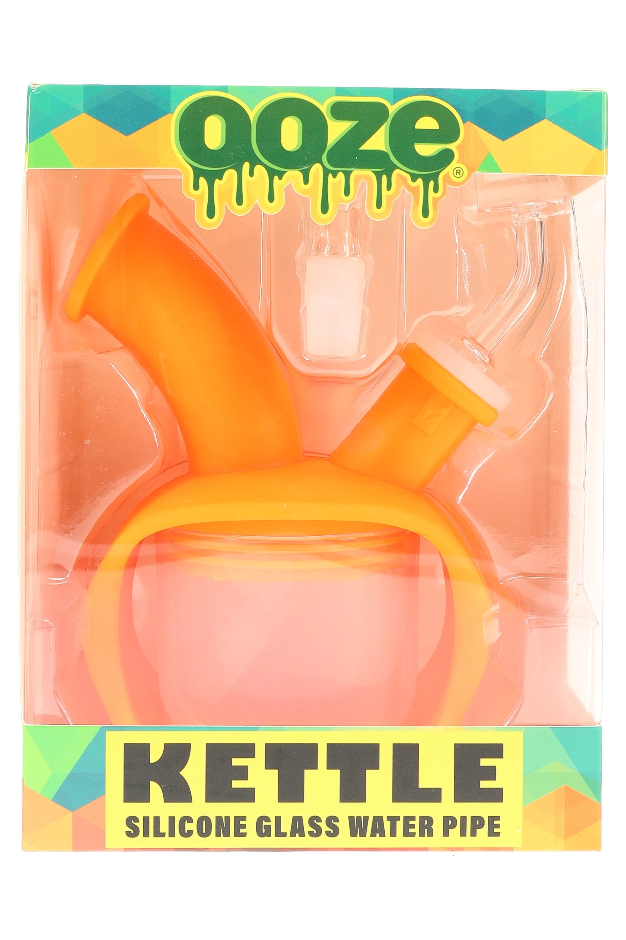 Ooze Kettle Silicone/Glass Bubbler Dab Rig