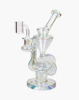8" Eelectroplated Glass Recycler Rig - INHALCO