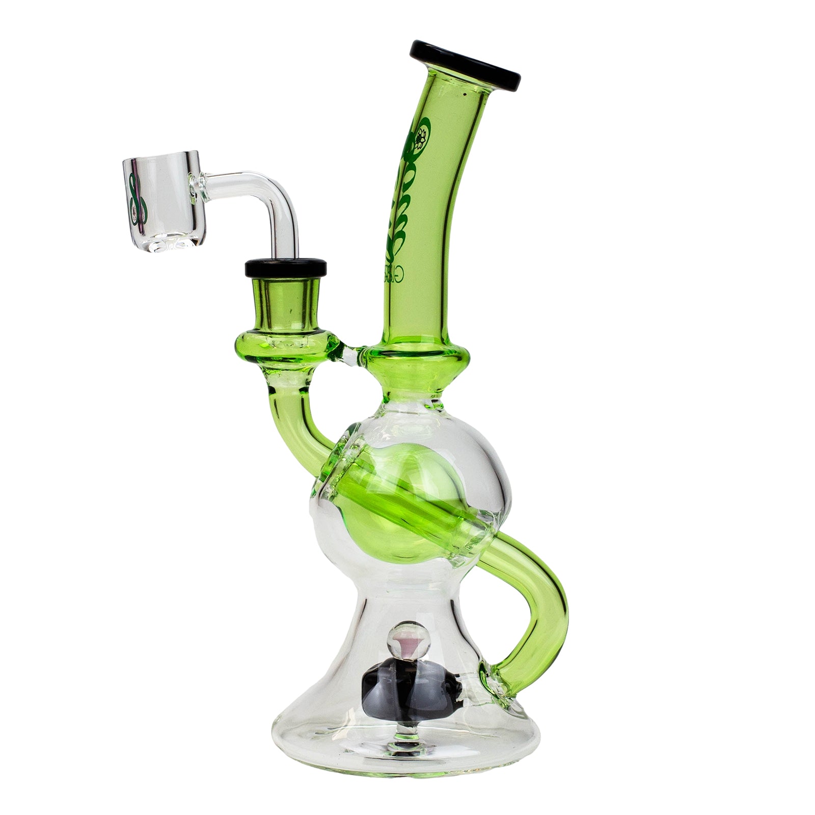8&quot; Recycler Rig with Tire Diffuser Perc