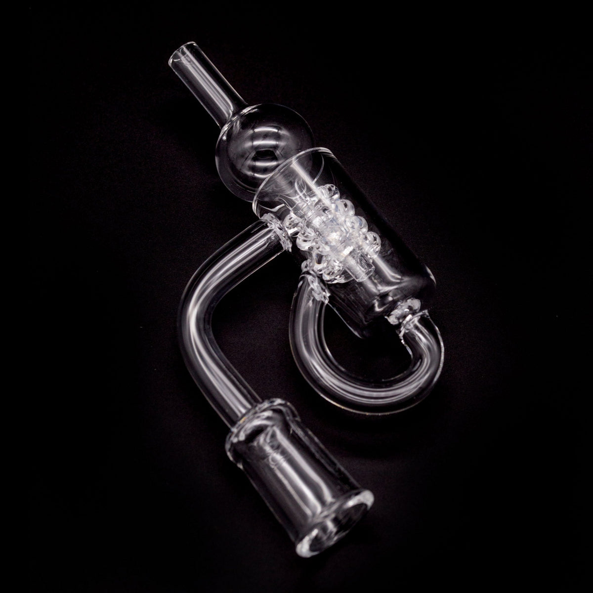 Flat Top Recycler Quartz Banger