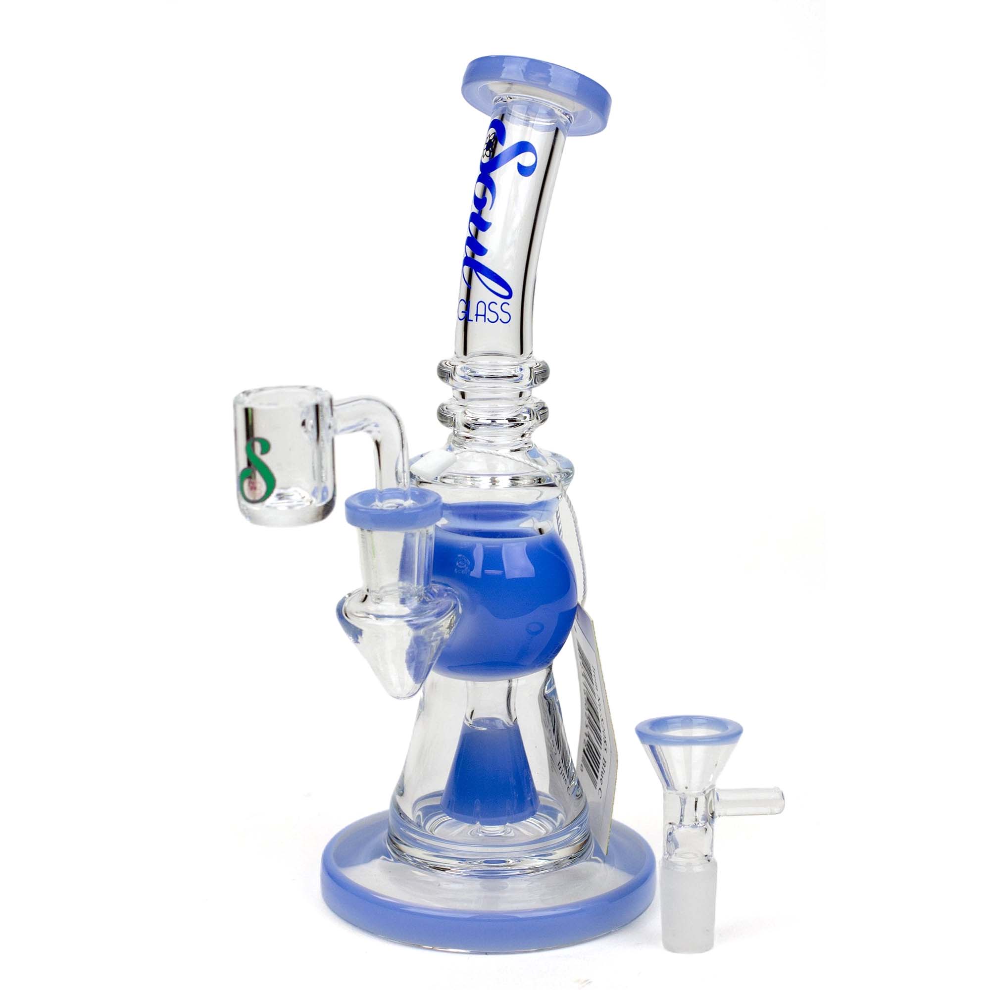 8&quot; SOUL Glass 2-in-1 Cone Diffuser Glass Bong