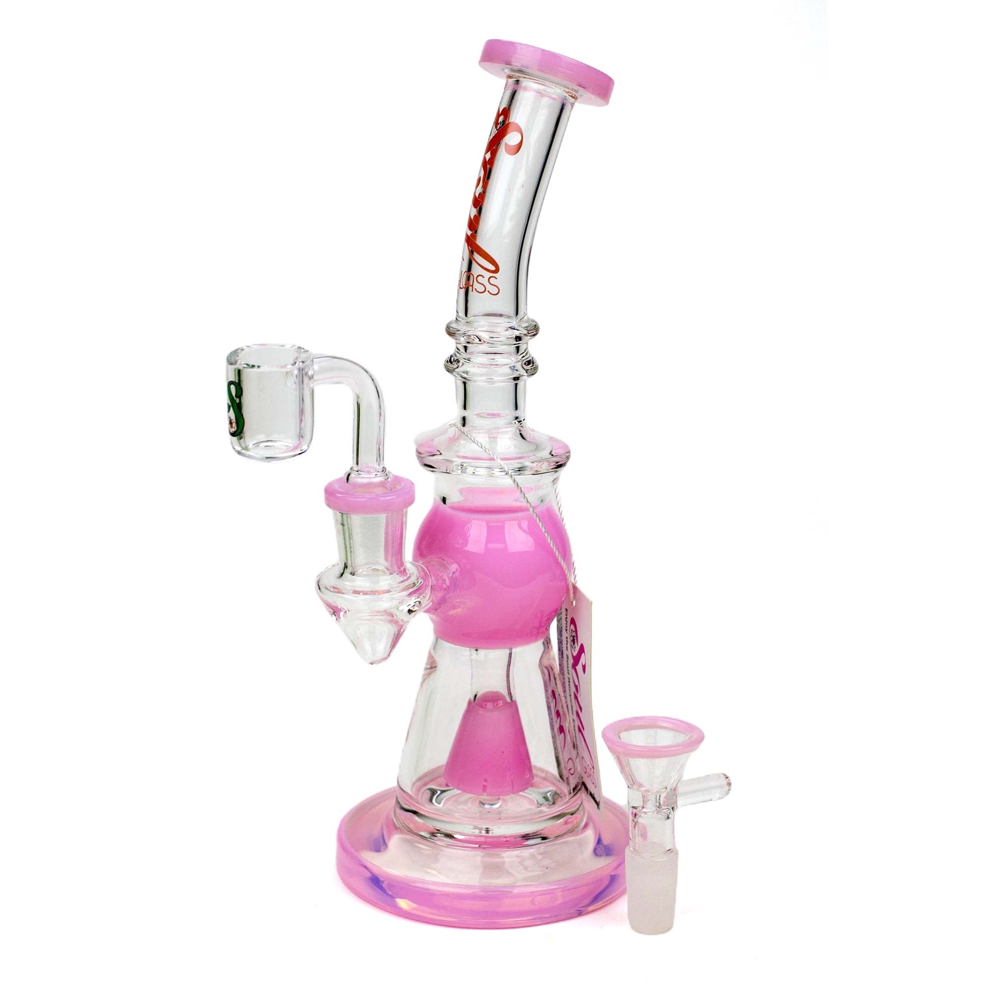8&quot; SOUL Glass 2-in-1 Cone Diffuser Glass Bong