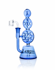 8" Triple Stack Swiss Perc Recycler Dab Rig