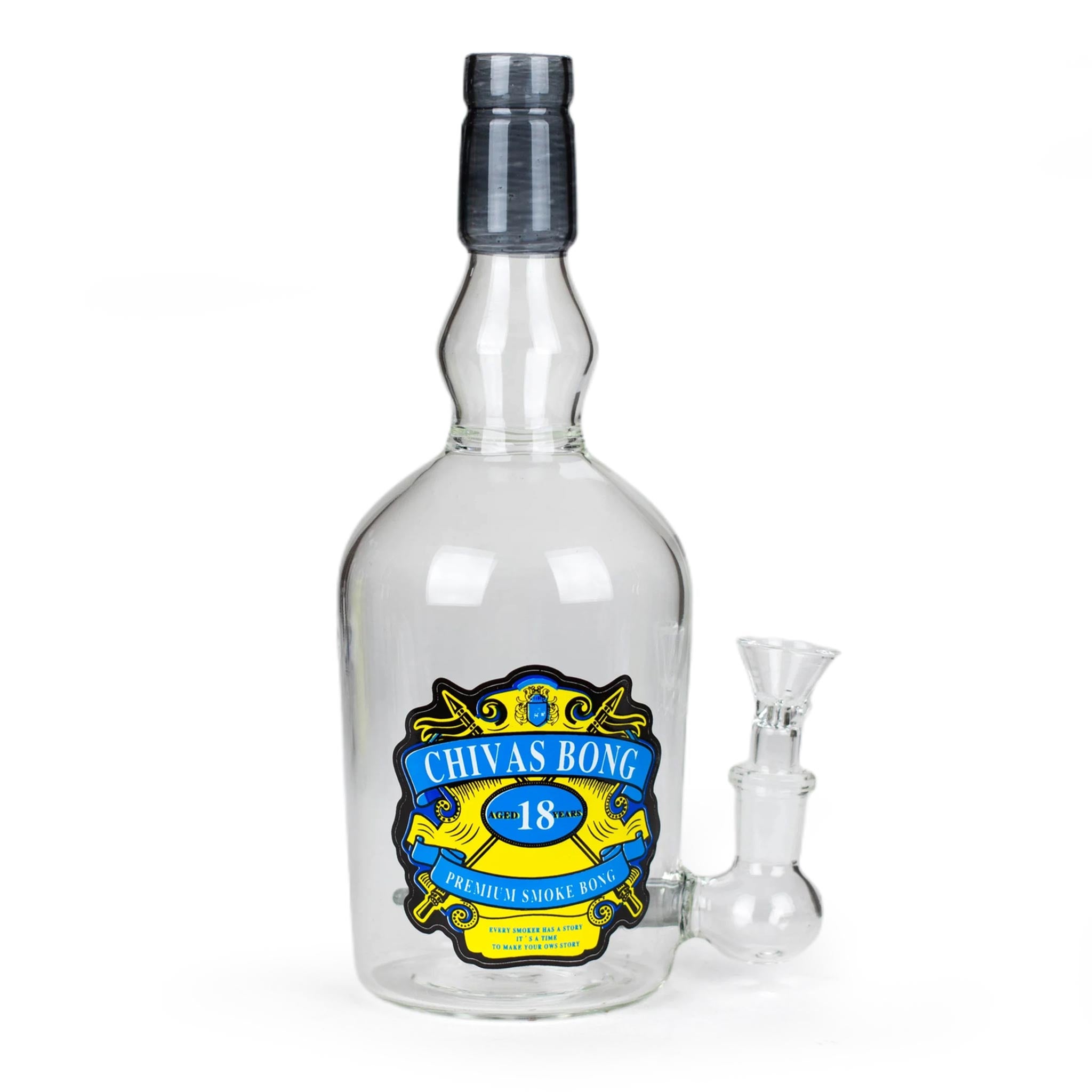 9&quot; Liquor Bottle Bongs - inhalco