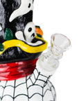 9" Pirate Sugar Skull Bong - inhalco