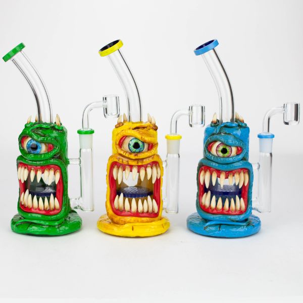 9.5&quot; Resin 3D Monster Dab Rig - INHALCO