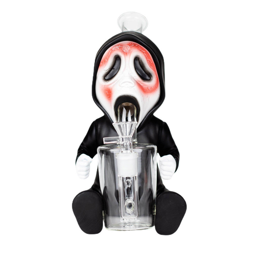 9.8'' Vinyl Death Ghost Bong – INHALCO