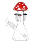 Marvelous Mushroom Melange Beaker Water Pipe