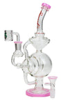 9" SOUL Glass 2-in-1 Recycler Water Bong